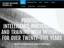 Tablet Screenshot of keystone-intelligence.com